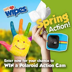Welovewipes: Spring Into Action Giveaway