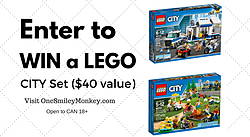 One Smiley Monkey: Lego City Set Giveaway