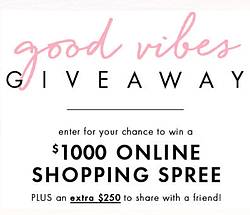 Dogeared Good Vibes Sweepstakes