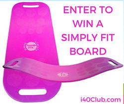 Simply Fit Board Giveaway Contest