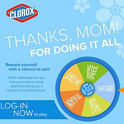 Clorox Wheel of Thanks Instant Win Game