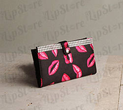 Thelipstore: Lip Print Business Bling Receipt/Coupon Organizer