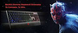 EasyAcc: Backlit Mechanical Feel Gaming Keyboard Giveaway