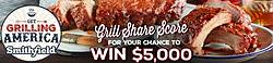 Smithfield Get Grilling America Sweepstakes and Contest