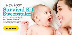 Parents New Mom Survival Kit Sweepstakes