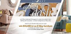 La-Z-Boy Design Dash 2017 Sweepstakes