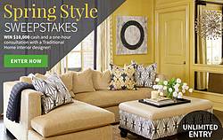 Traditional Home Spring Style Sweepstakes