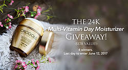 Orogold Cosmetics: 24K Multi-Vitamin Day Moisturizer Giveaway