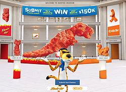 Cheetos Museum Flamin Hot vs Cheesy Contest