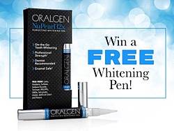 Oralgen Teeth Whitening Pen Giveaway