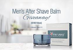 Vineveragiveaway: Men’s Aftershave Balm Giveaway