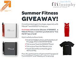 EBoost/Fitbook Summer Fitness Giveaway