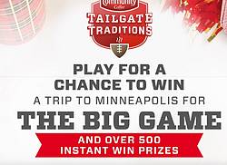 Community Coffee Tailgate Traditions Instant Win Game & Sweepstakes