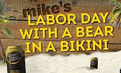 Mike's Hard Lemonade Labor Day Bear in a Bikini Sweepstakes
