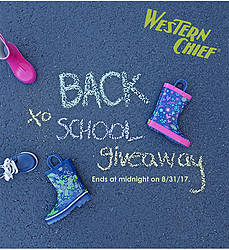 Western Chief Back to School Giveaway