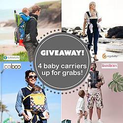 Baby Carriers Giveaway BABY CARRIERS