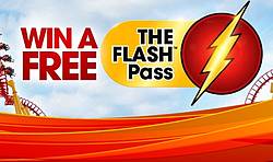 2017 Six Flags the Flash Pass Instant Win Game