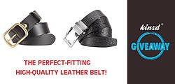 Kinzd High Quality Leather Belts Giveaway