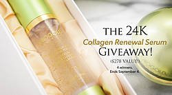 Orogold Cosmetics: 24K Collagen Renewal Serum Giveaway