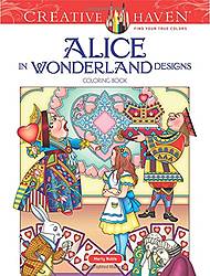 Handmade by Deb: Alice in Wonderland Adult Coloring Book Giveaway