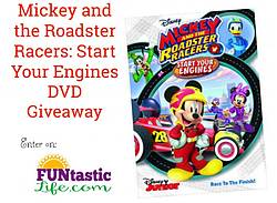 Funtasticlife: Mickey and the Roadster Racers: Start Your Engines DVD Giveaway