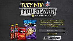 Frito-Lay & Pepsi They Win You Score Sweepstakes
