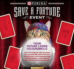 Purina Save a Fortune Instant Win Game