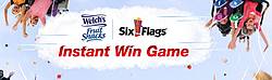 Welch’s Fruit Snacks Six Flags 2017 Instant Win Game