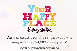 Jewelry Television Your Happy Place Cash Sweepstakes