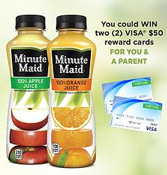 Minute Maid Juices to Go 2017 Instant Win Game