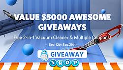 Free BESTEK Vacuum Cleaner and Coupons Giveaway