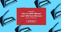 Arrow Fastener’s 10 Weeks of Awesome Giveaway