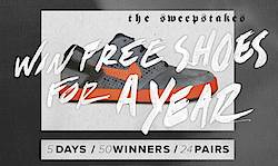 PacSun 5 Days 50 Winners Sweepstakes - Men's