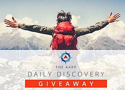 AARP Daily Discovery Giveaway