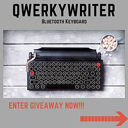 Authorstech Qwerkywriter Vintage Wireless Keyboard Giveaway