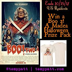 Temppatt: Tyler Perry’s Boo 2! a Madea Halloween Prize Pack Giveaway