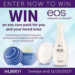 Women's Choice Award eos Care Pack Sweepstakes