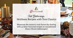Fall Gatherings: Heirloom Recipes With Tree Classics