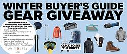 Outside Magazine 2017 Winter Buyer’s Guide Giveaway Sweepstakes