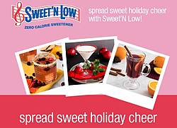 Sweet’N Low Spread Sweet Holiday Cheer Sweepstakes