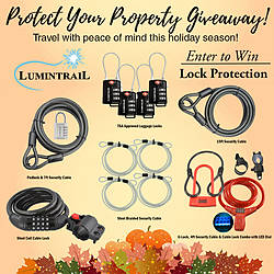 Protect Your Property Over the Holidays Giveaway