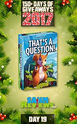 SAHM Reviews: 150+ Days of Giveaways - Day 19 - That's a Question! Game Giveaway