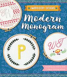 Handmade by Deb: Embroidery Designs Modern Monogram KIT Giveaway