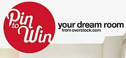 Overstock.com Pin to Win Pinterest Contest