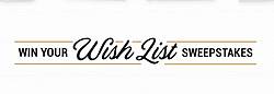Lee Your Wish List Granted Sweepstakes