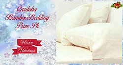 Pausitive Living: Cariloha Holiday Bedding Prize Pack Giveaway