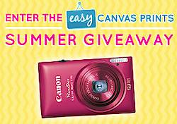 Easy Canvas Prints: Canon Powershot Camera Giveaway