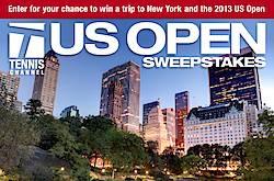 Tennis Channel's 2012 US Open Sweepstakes