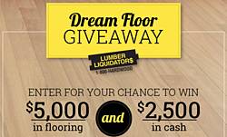 DIY Network’s Lumber Liquidators Dream Floor Giveaway