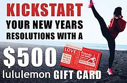 SmartStop Self Storage Lululemon $500 eGift Card Giveaway